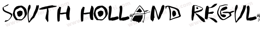 South Holland Regula字体转换